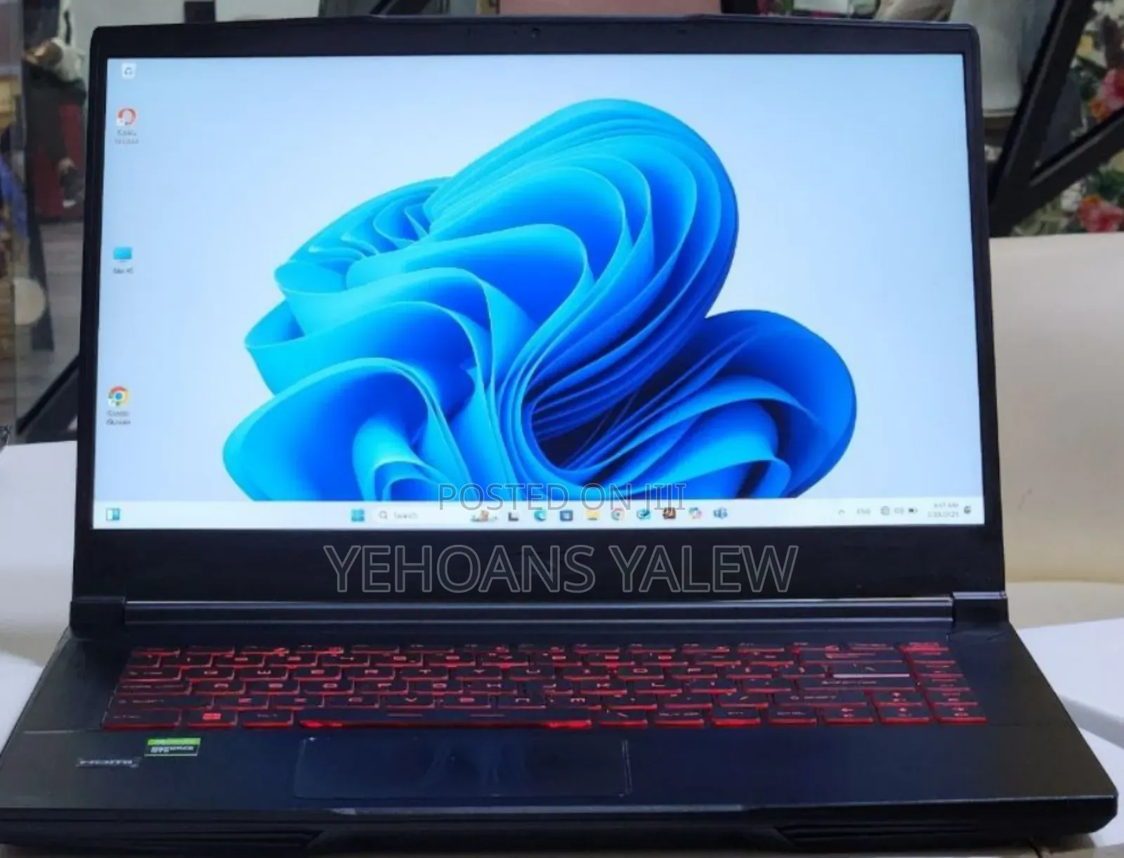 New Laptop MSI GF63 12GB Intel Core I5 SSD 512GB