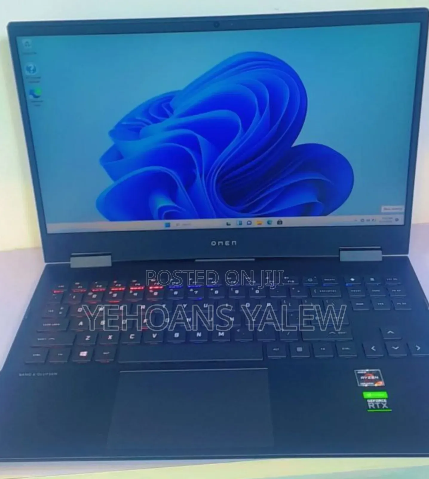 New Laptop HP Omen 16 16GB AMD Ryzen 7 SSD 512GB