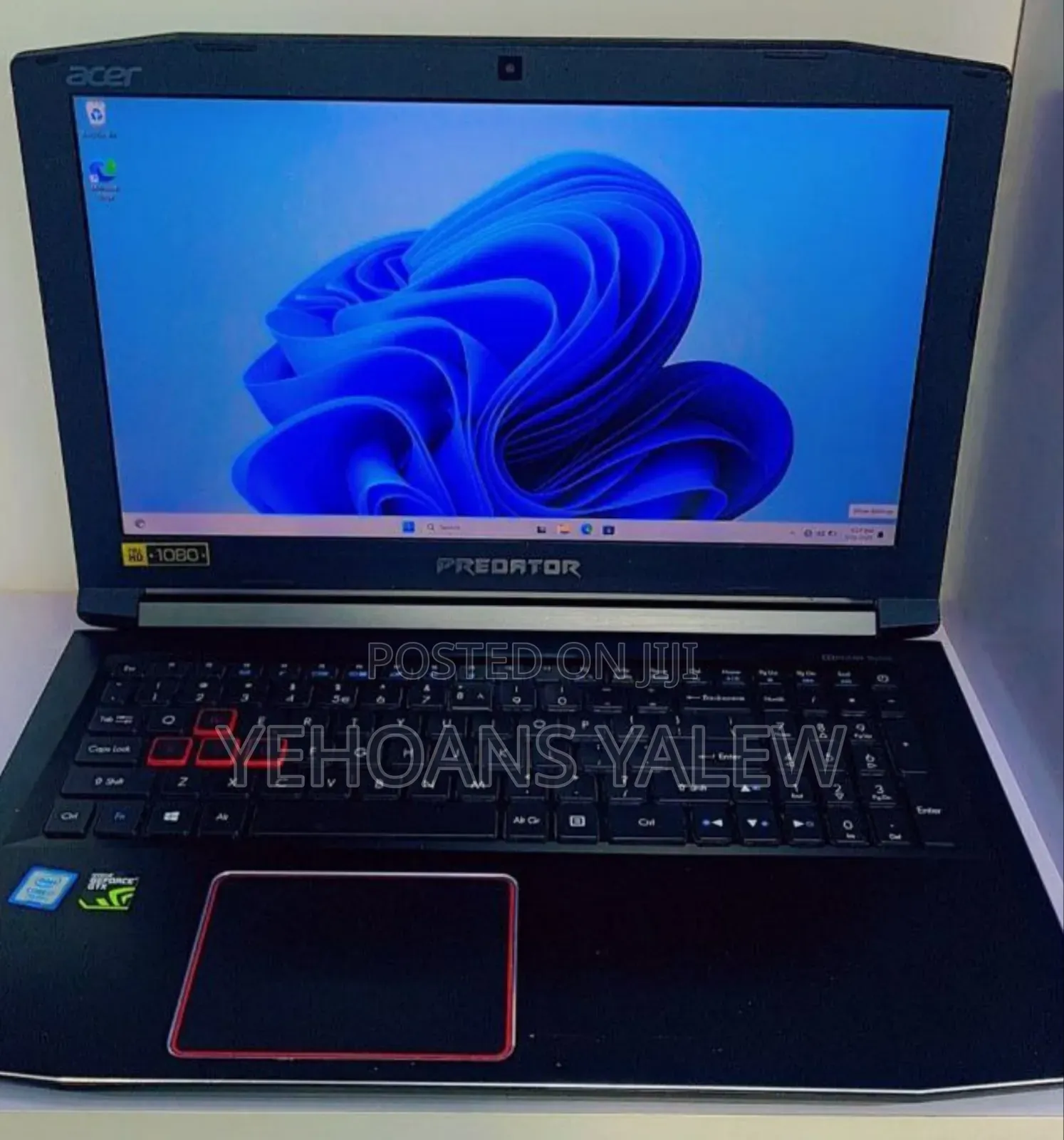 New Laptop Acer Predator Helios 300 16GB Intel Core I7 SSD 1T