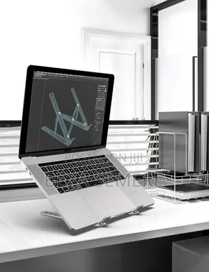 Foldable Height Adjustable Metal Frame Laptop Stand
