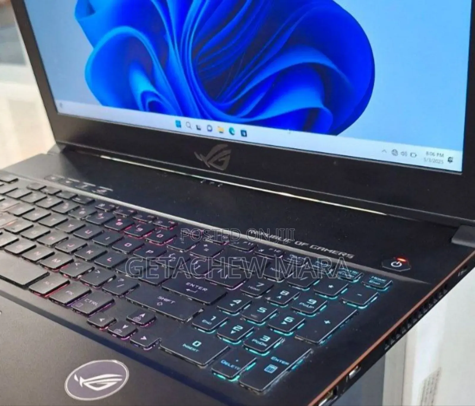 New Laptop Asus ROG Strix G15 16GB Intel Core I7 SSD 128GB