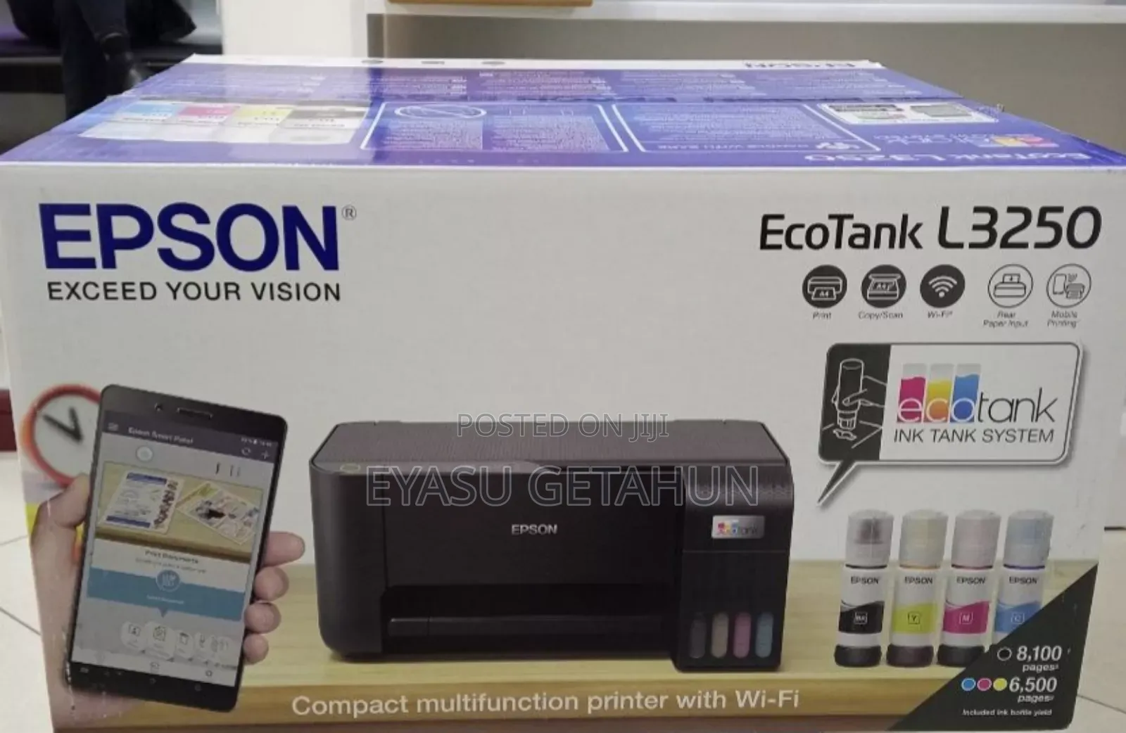 Epson Eco Tank L3250 Printer
