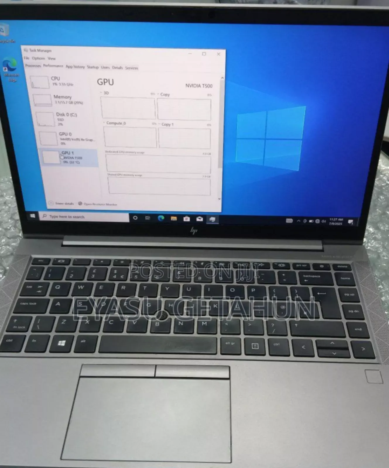 New Laptop HP ZBook 14 16GB Intel Core I7 SSD 1T