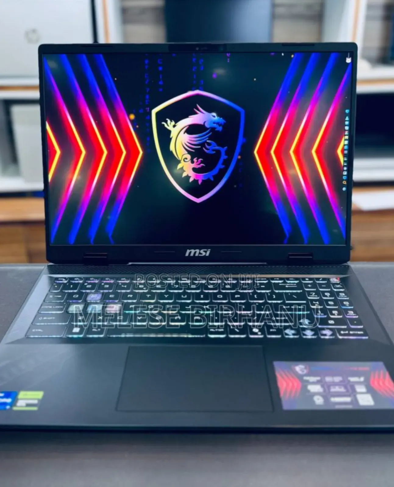 New Laptop MSI Crosshair 15 16GB Intel Core I7 SSD 1T