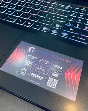 New Laptop MSI Crosshair 15 16GB Intel Core I7 SSD 1T