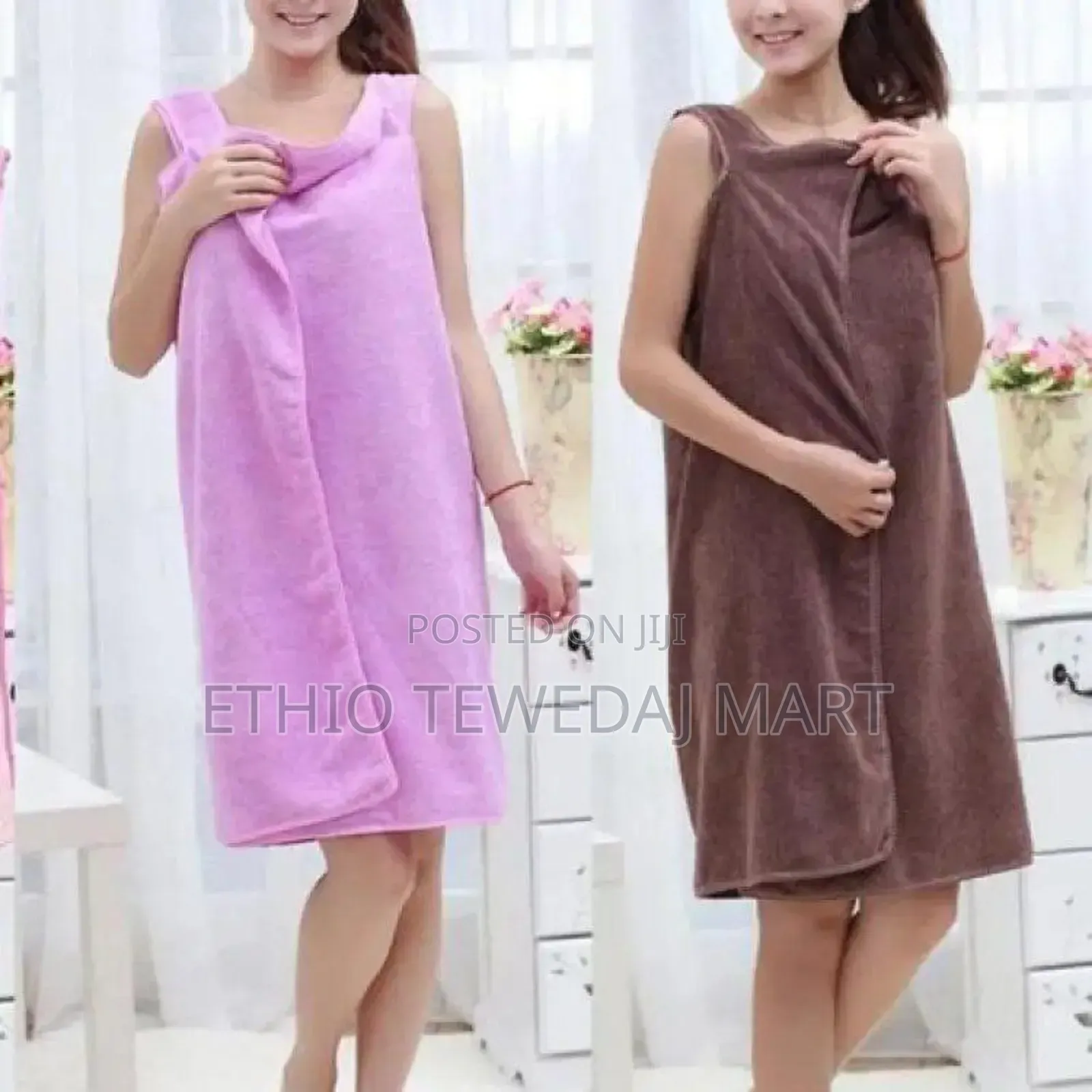 Women Microfiber Bath Towel Wearable Shower Towel