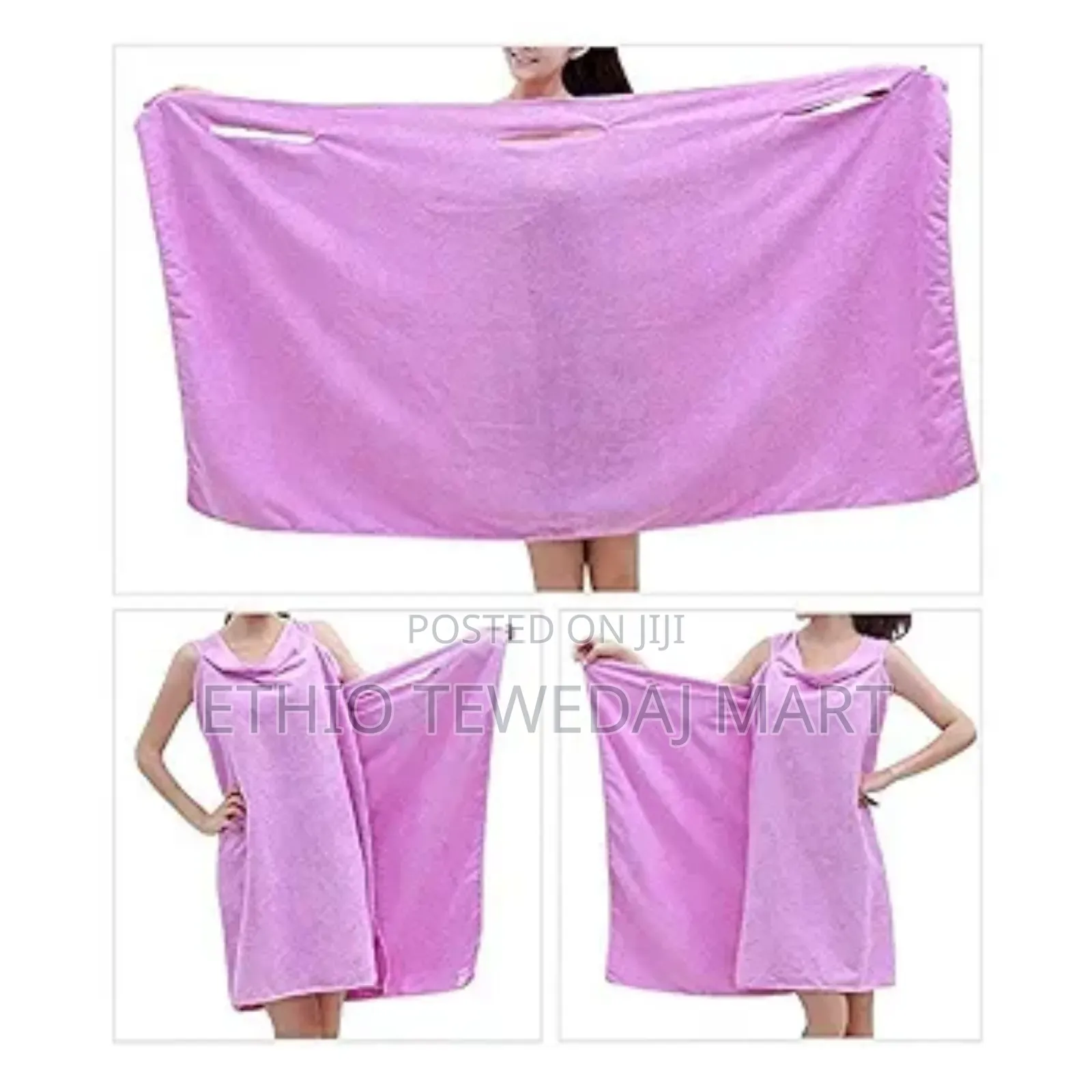 Women Microfiber Bath Towel Wearable Shower Towel