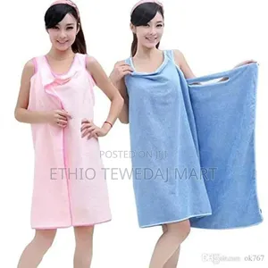 Women Microfiber Bath Towel Wearable Shower Towel