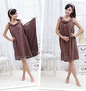 Women Microfiber Bath Towel Wearable Shower Towel