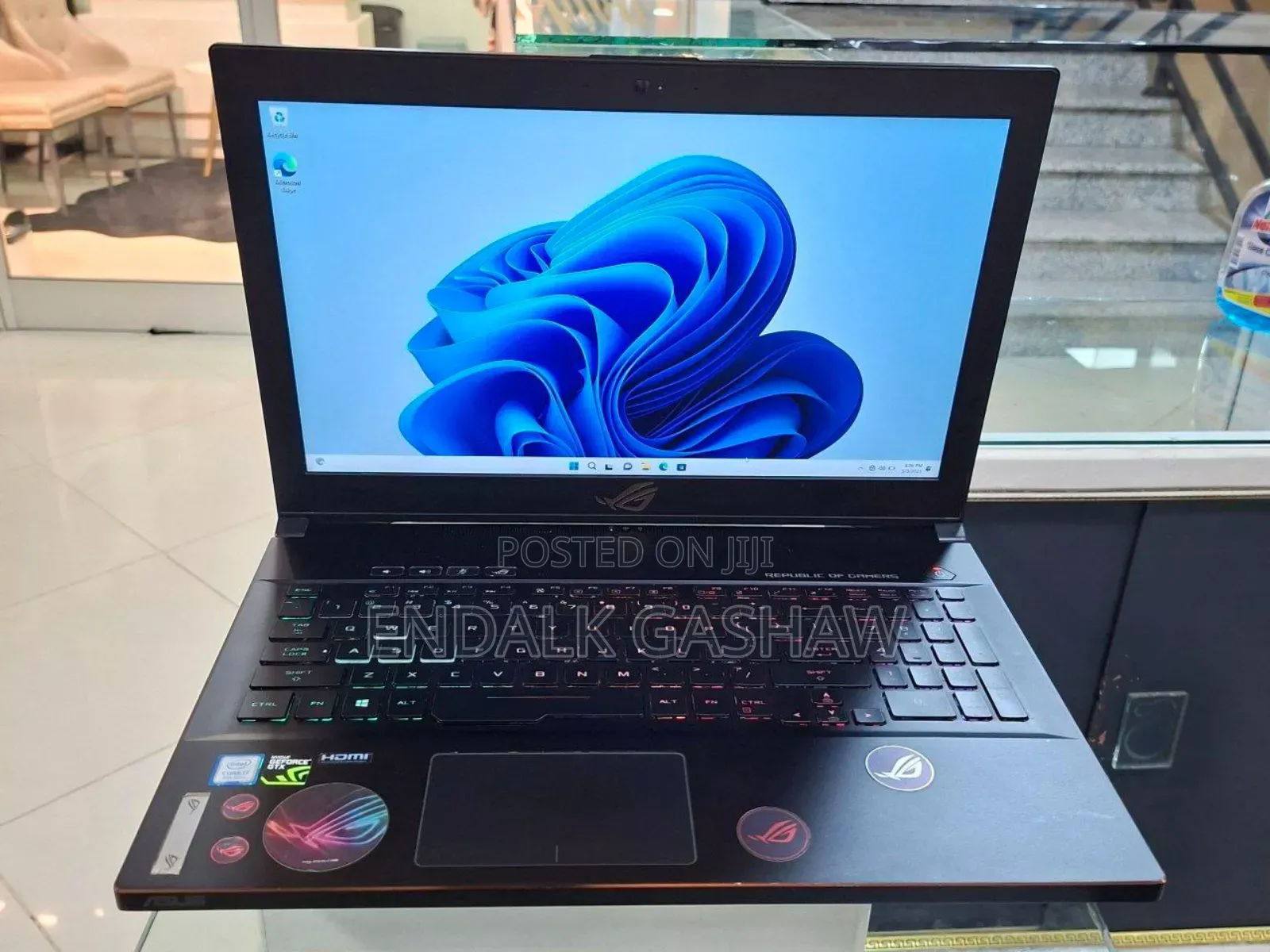 New Laptop Asus ROG Zephyrus G15 16GB Intel Core I7 HDD+SSD 1T