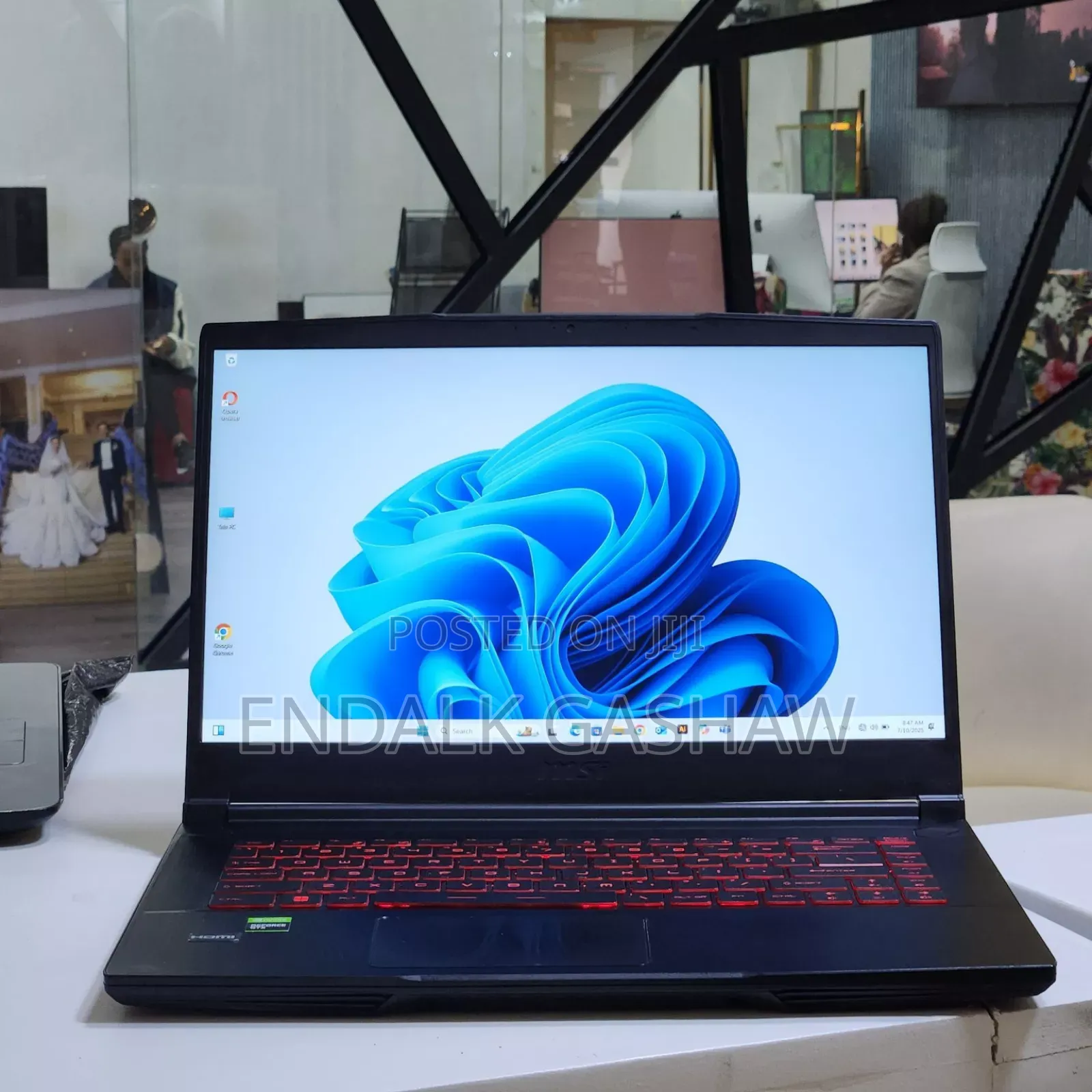 New Laptop MSI GF63 12GB Intel Core I5 SSD 512GB