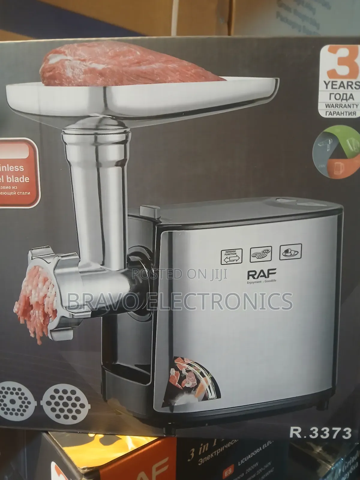 Heavy Duty Raf Meat Grinder — Powerful 1000watt!