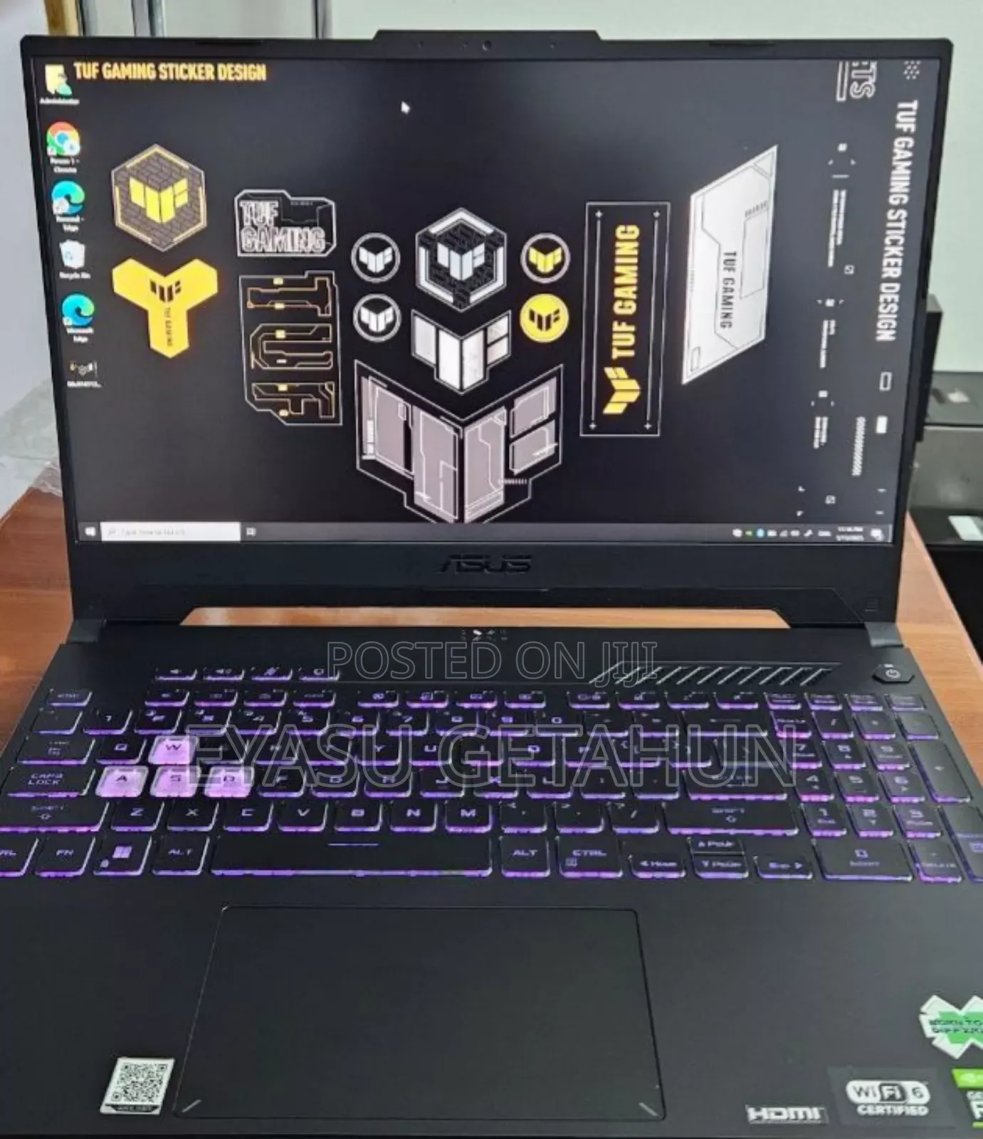 New Laptop Asus TUF Dash F15 16GB AMD Ryzen 7 SSD 512GB