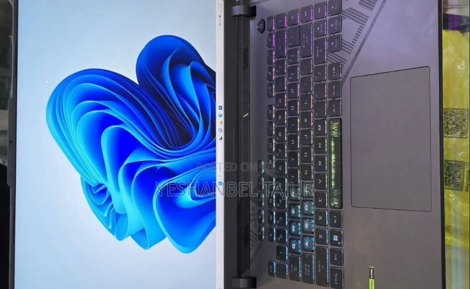 New Laptop Asus ROG Strix G16 G614 16GB Intel Core I7 SSD 512GB