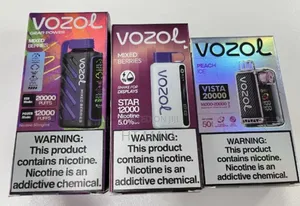 Photo - Vozol Puffs, Rechargeable, Flavored E-Cigarette.