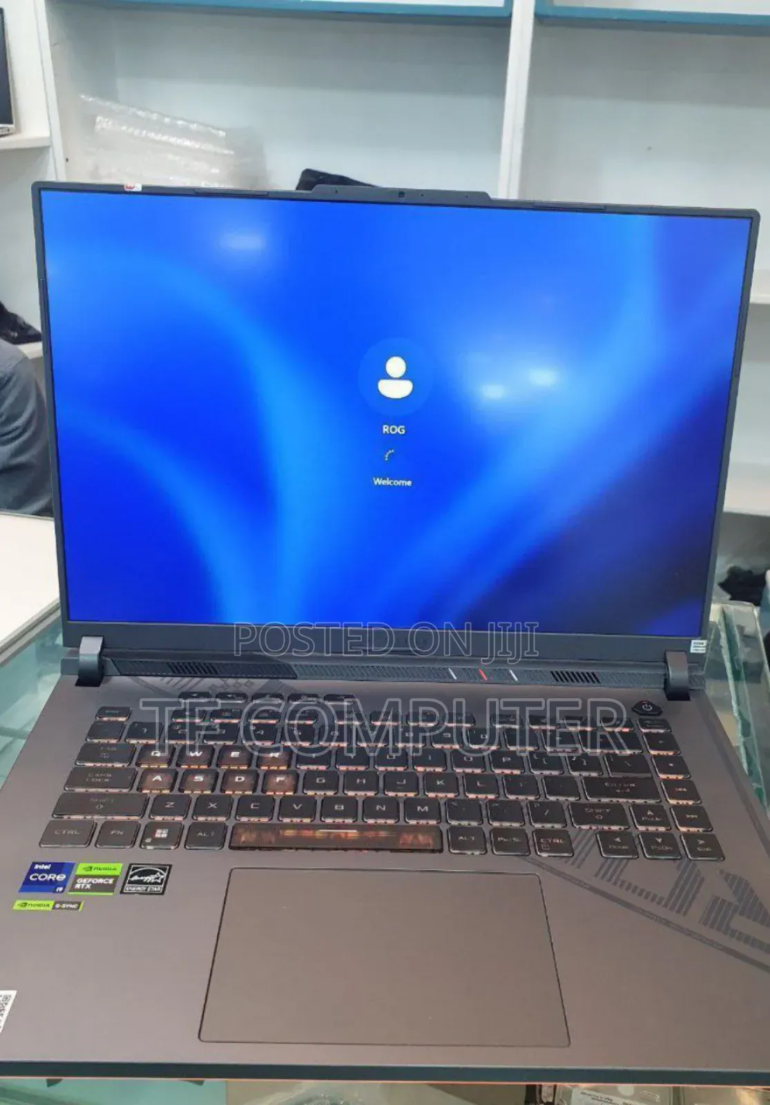 New Laptop Asus ROG Strix G16 G614 16GB Intel Core I7 SSD 1T