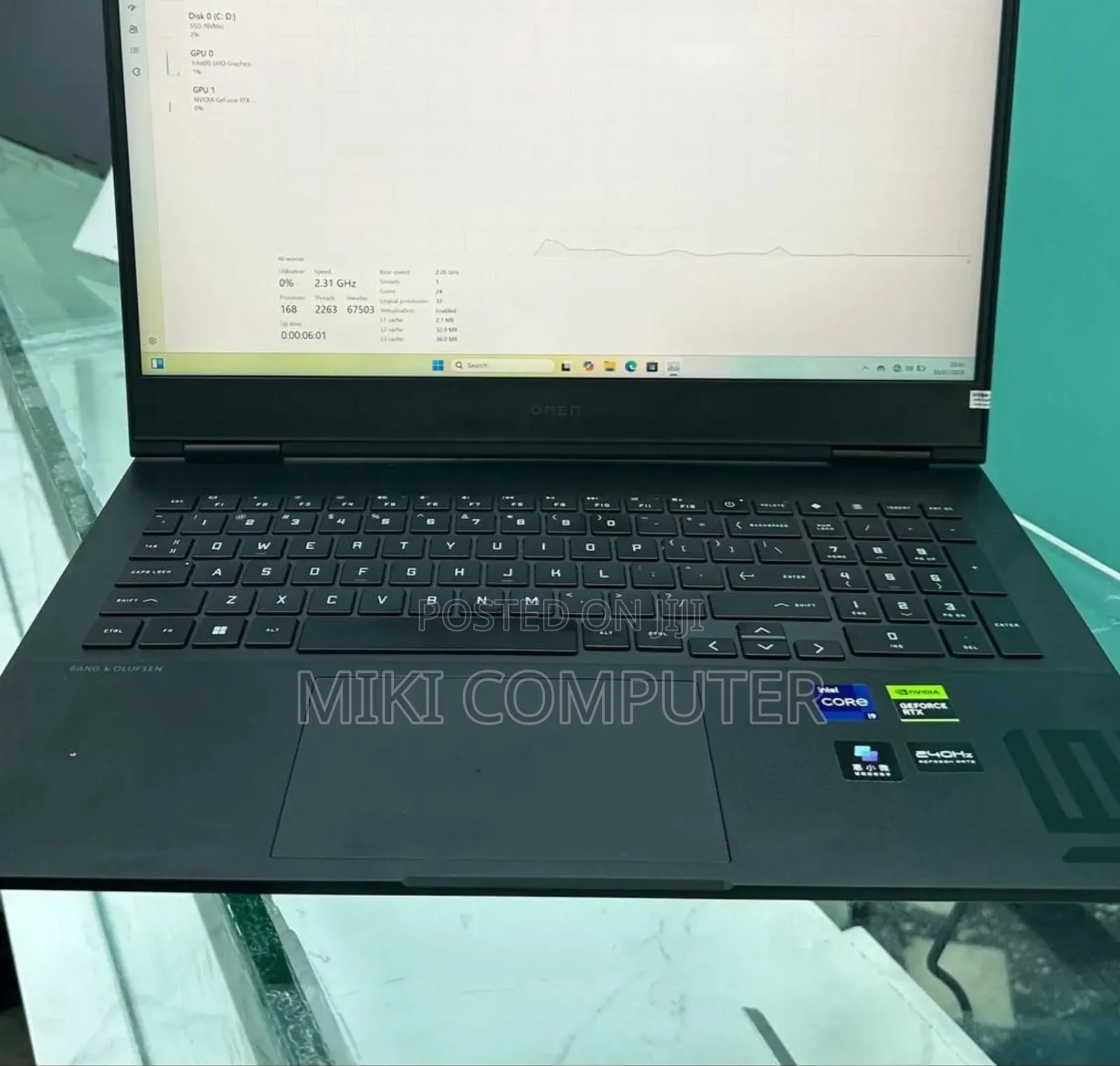 New Laptop HP Omen 16 16GB Intel Core I9 SSD 1T