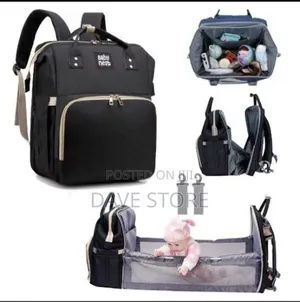 Photo - Baby Bag With Bed የልጆች ማስተኛ ያለው ባግ