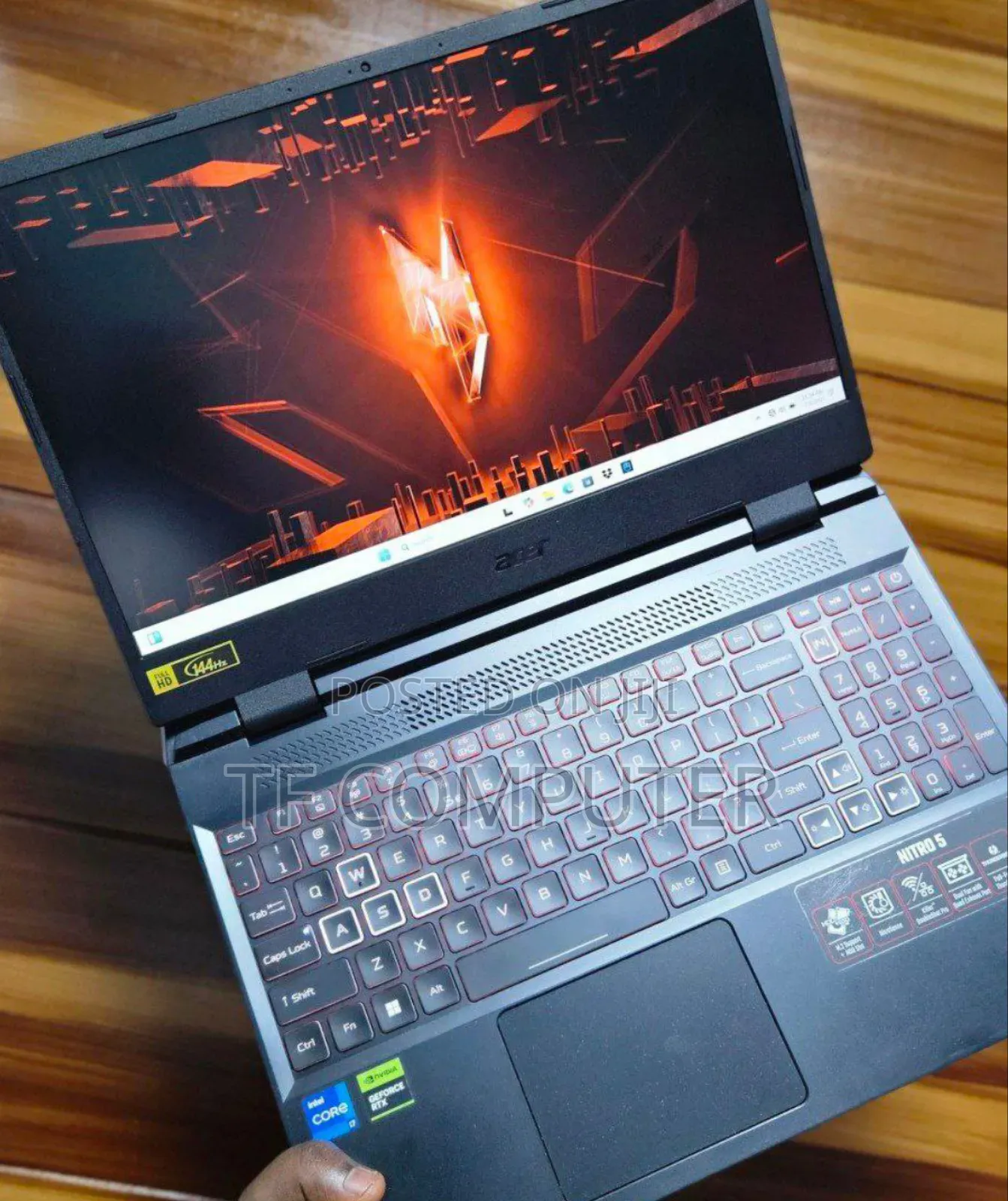 New Laptop Acer Nitro 5 16GB Intel Core I7 SSD 512GB