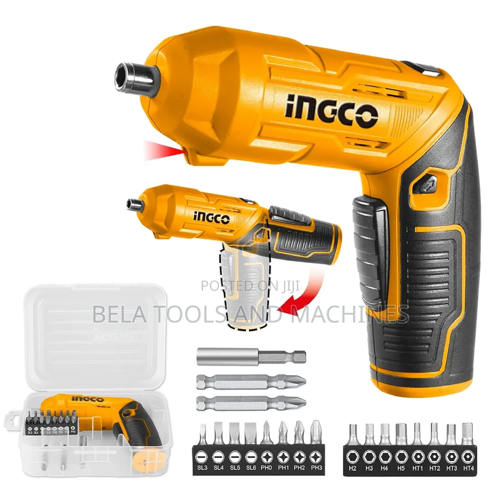 Ingco 4v Cordless Screwdriver