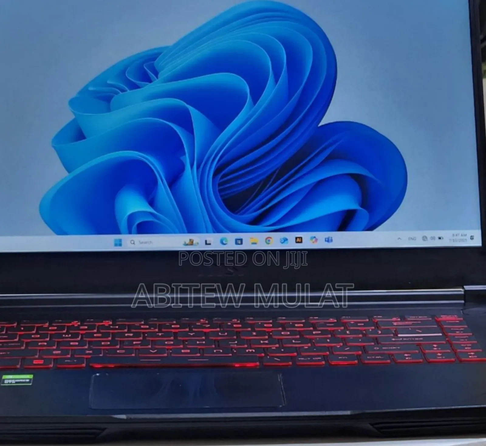 New Laptop MSI GF63 12GB Intel Core I5 SSD 512GB