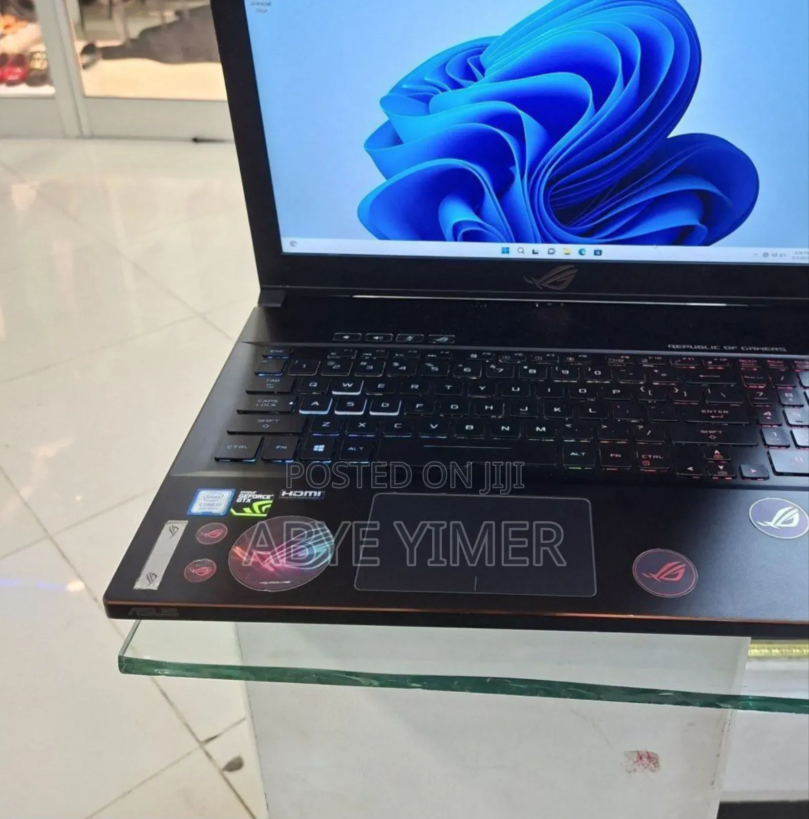 New Laptop Asus ROG Zephyrus G15 16GB Intel Core I7 HDD+SSD 1T