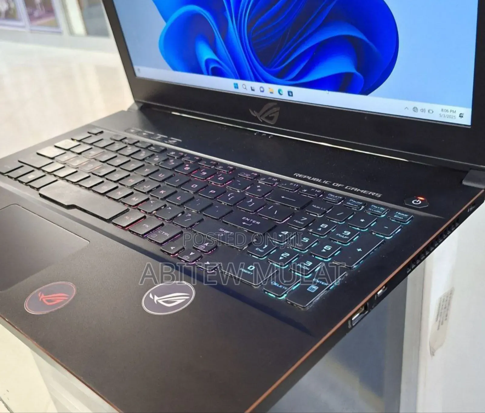 New Laptop Asus ROG Zephyrus G15 16GB Intel Core I7 HDD+SSD 1T