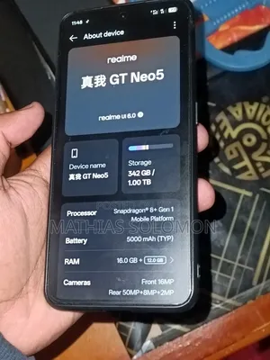 Photo - Realme GT Neo 5 256 GB White