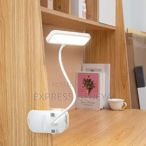 Rechargeable Led Clip Desk Lamp ማንበቢያ አምፖል