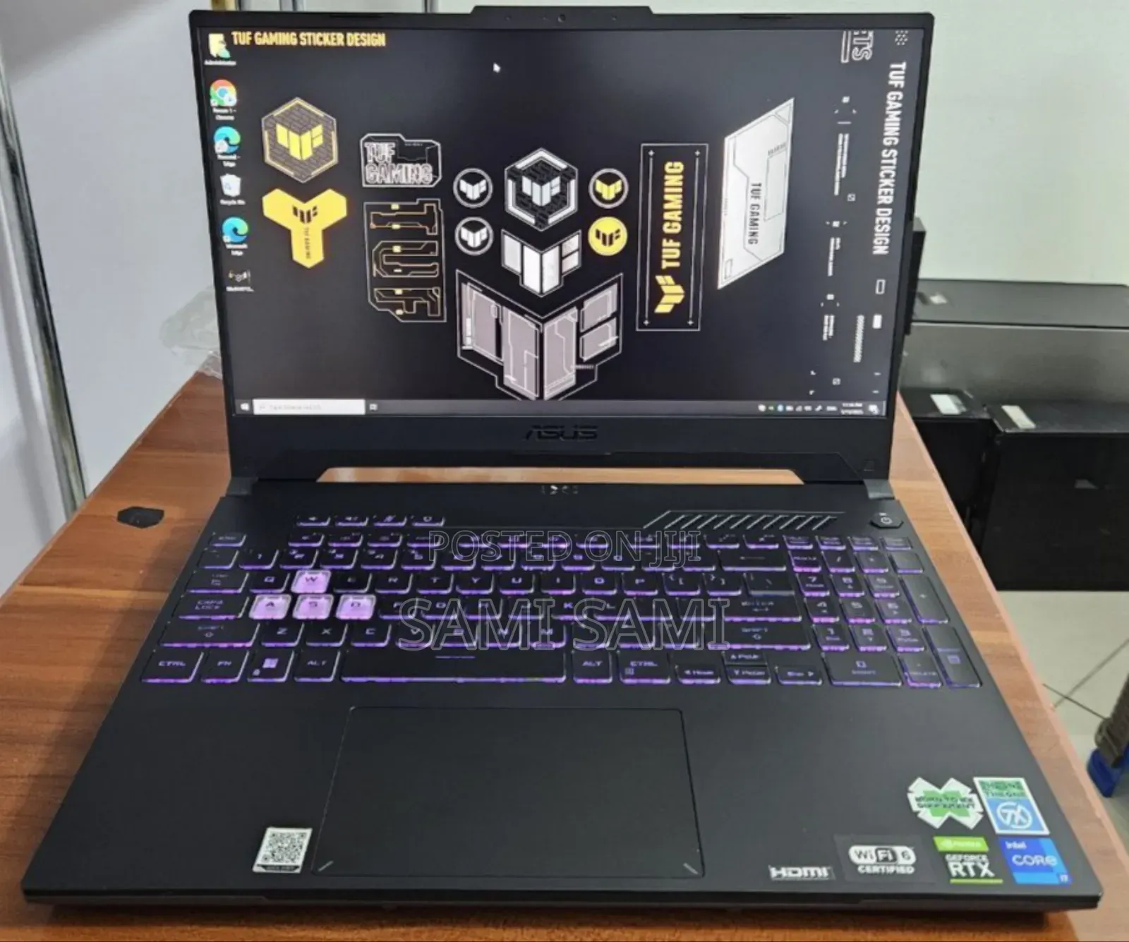 New Laptop Asus TUF Gaming A15 16GB AMD Ryzen 7 SSD 512GB
