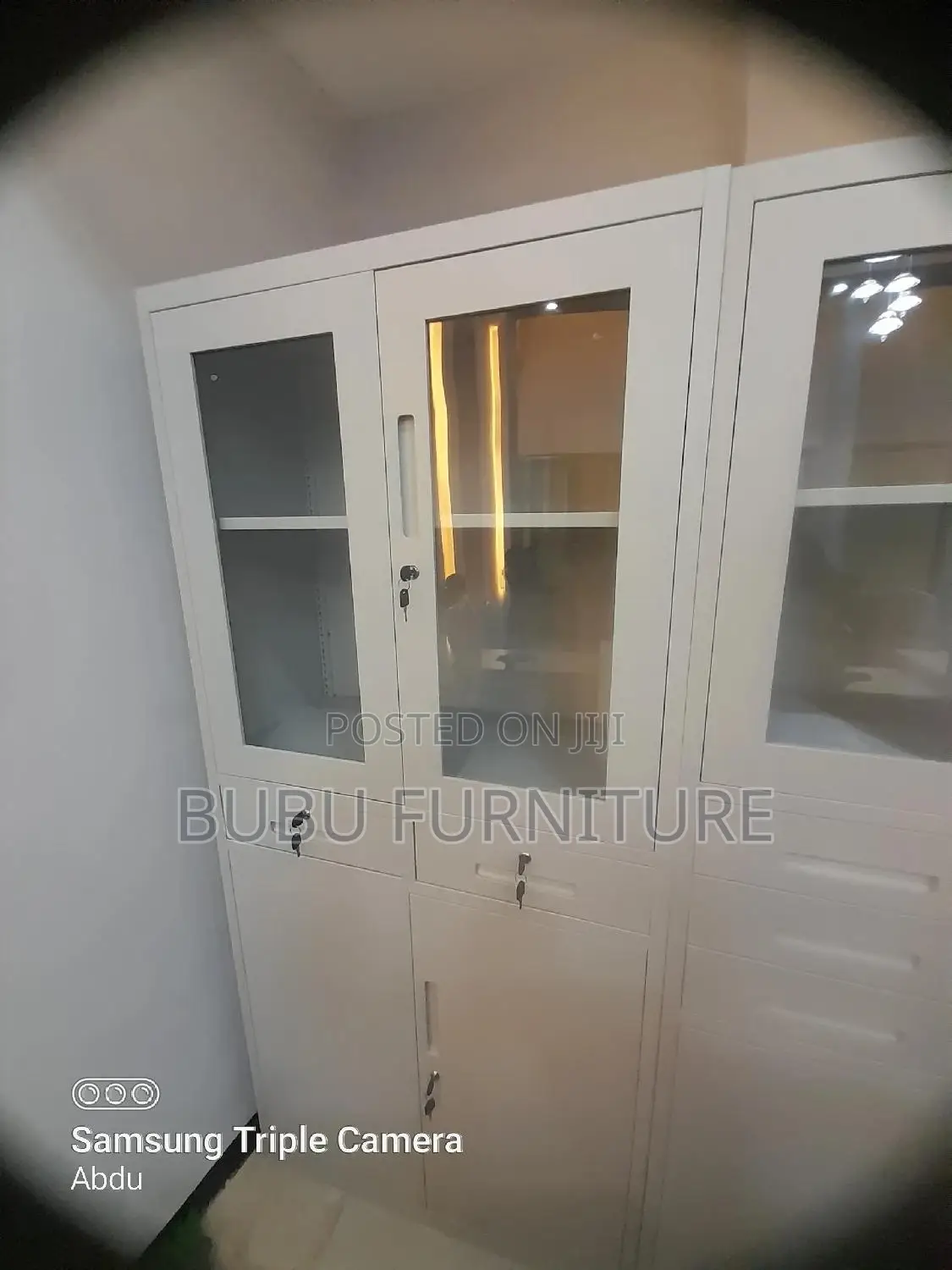 Half Glass ፋይል መደርደሪያ