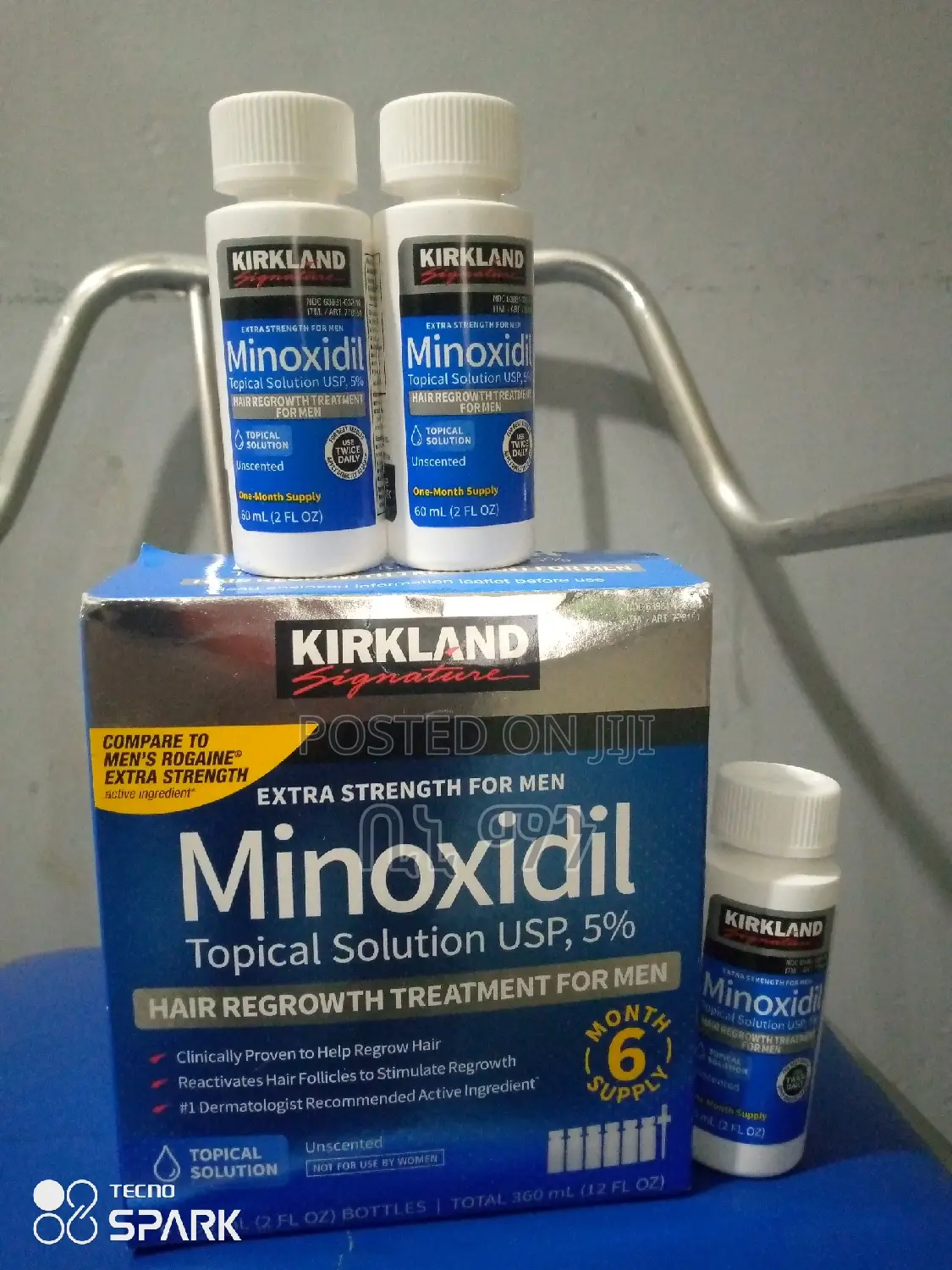 Original Kirkland Minoxidil for Hair and Beard.