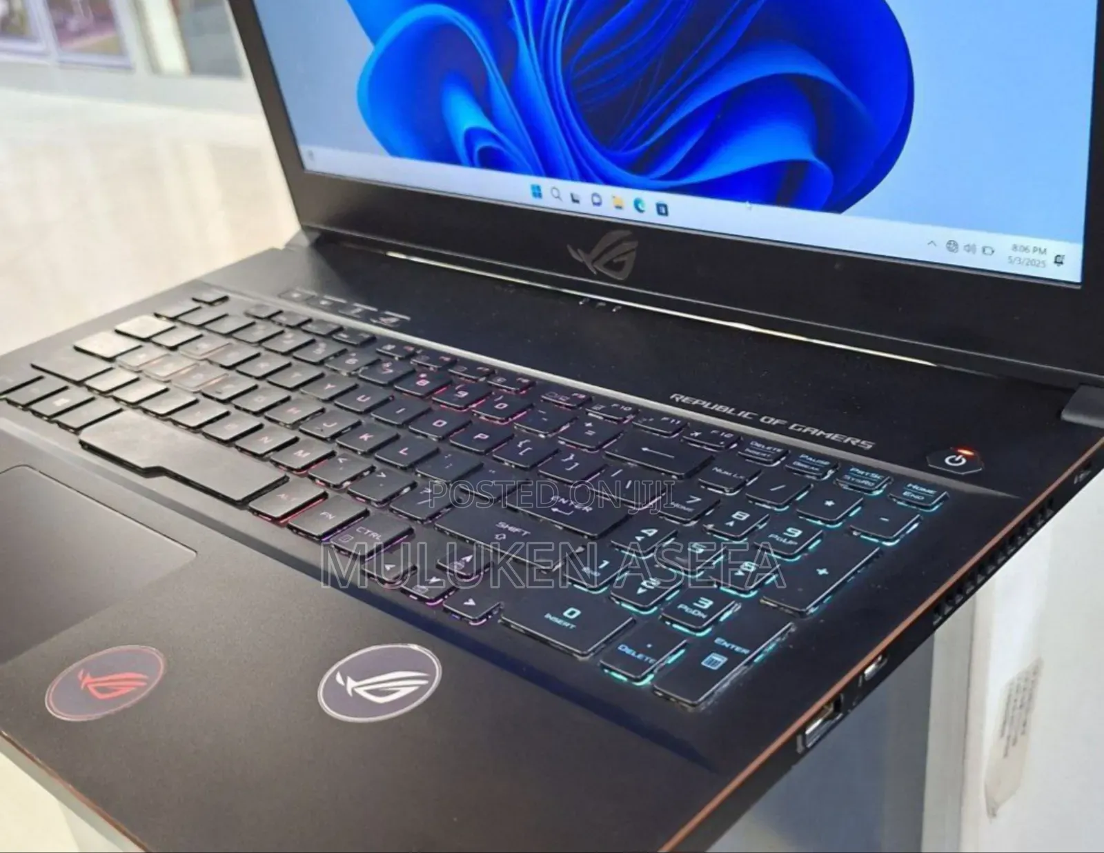 New Laptop Asus ROG Zephyrus G15 16GB Intel Core I7 HDD+SSD 256GB