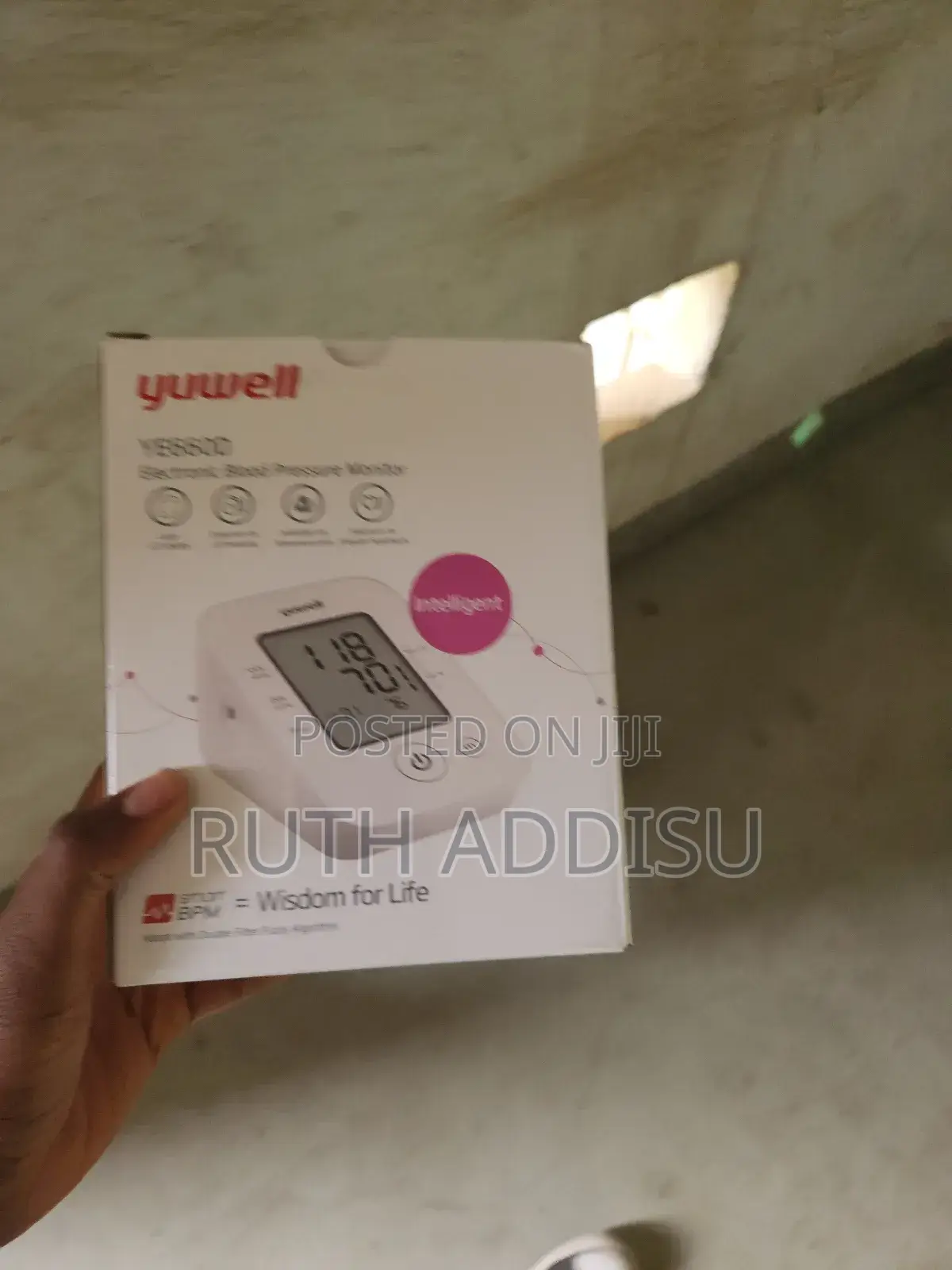 Blood Pressure Monitor የደም መለኪያ ዲጂታል ለቤት እና ሆስፒታል Bp Monitor