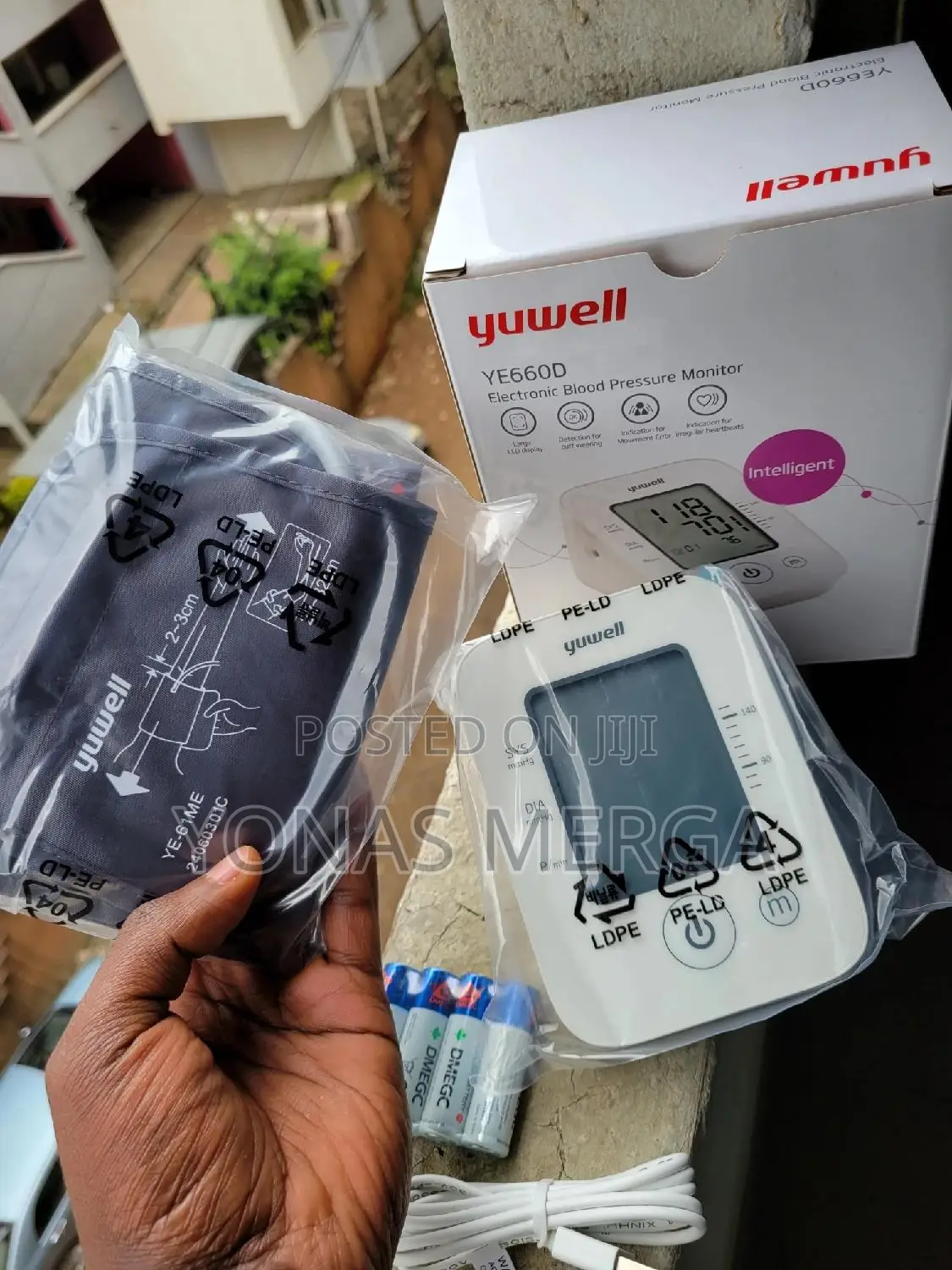 Digital Bp Machine丑وbp፮፥Bpm=(Like the Dmegc Batteries Shown)