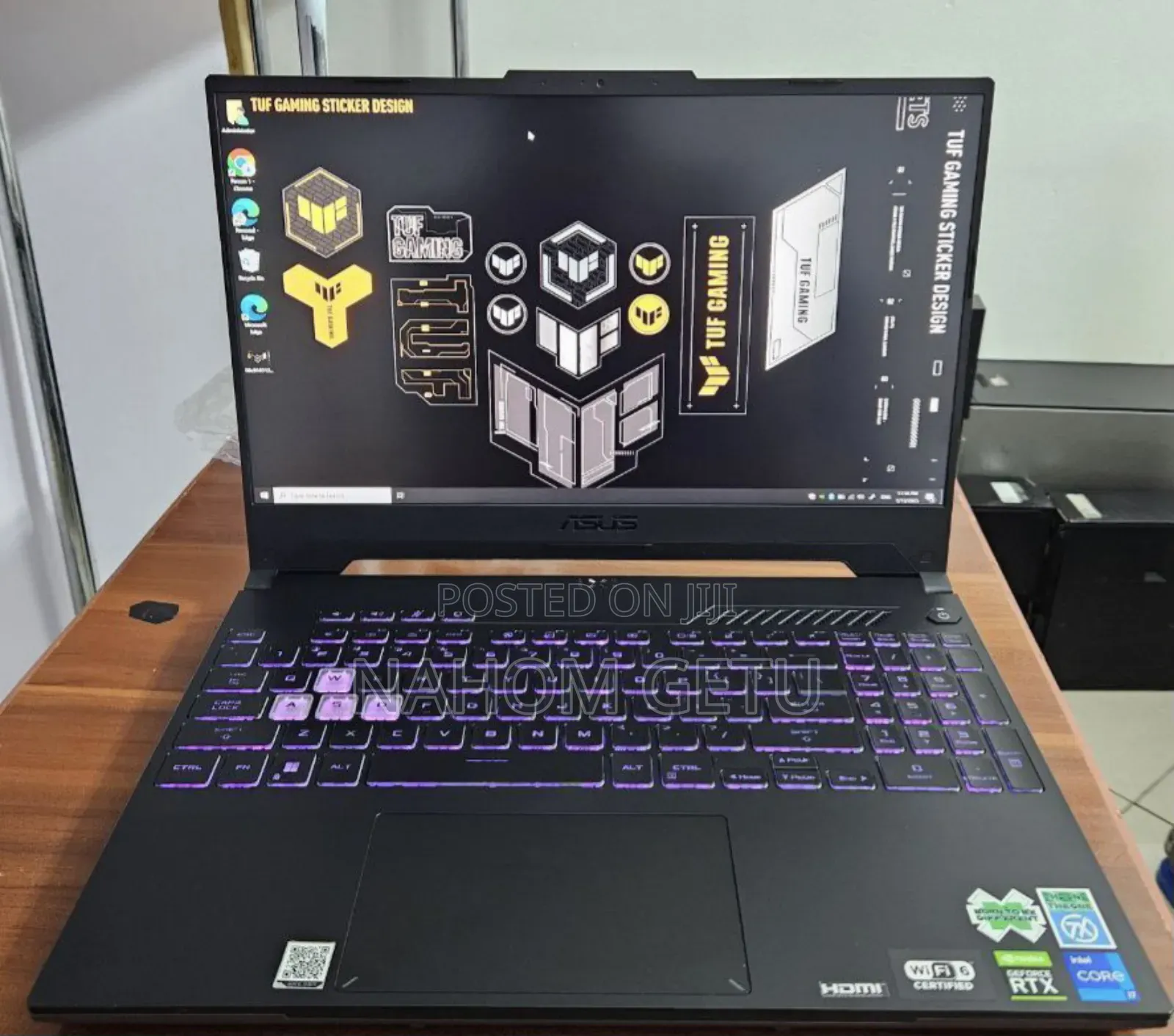 New Laptop Asus TUF Gaming A15 16GB AMD Ryzen 7 SSD 512GB