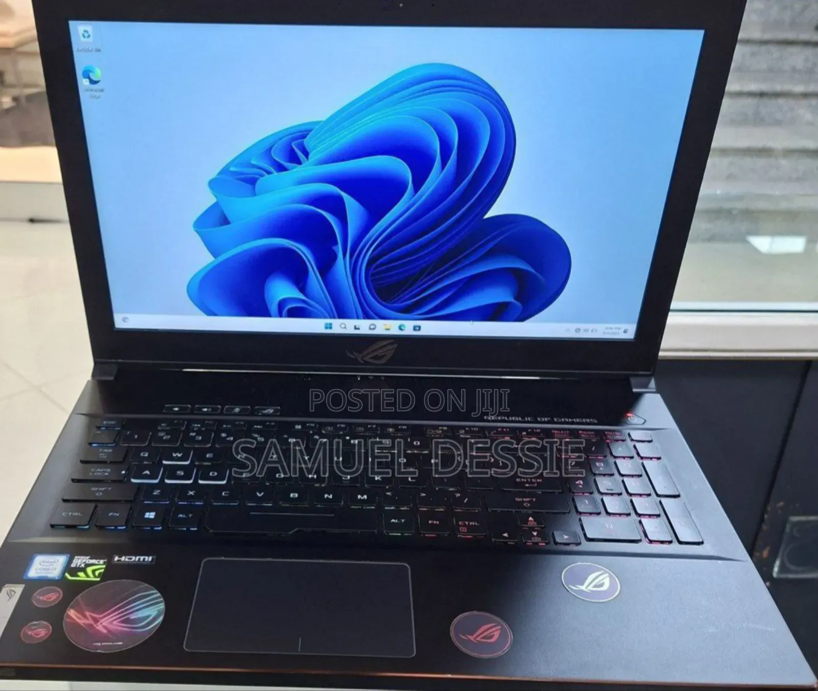 New Laptop Asus ROG Zephyrus G15 16GB Intel Core I7 HDD+SSD 1T
