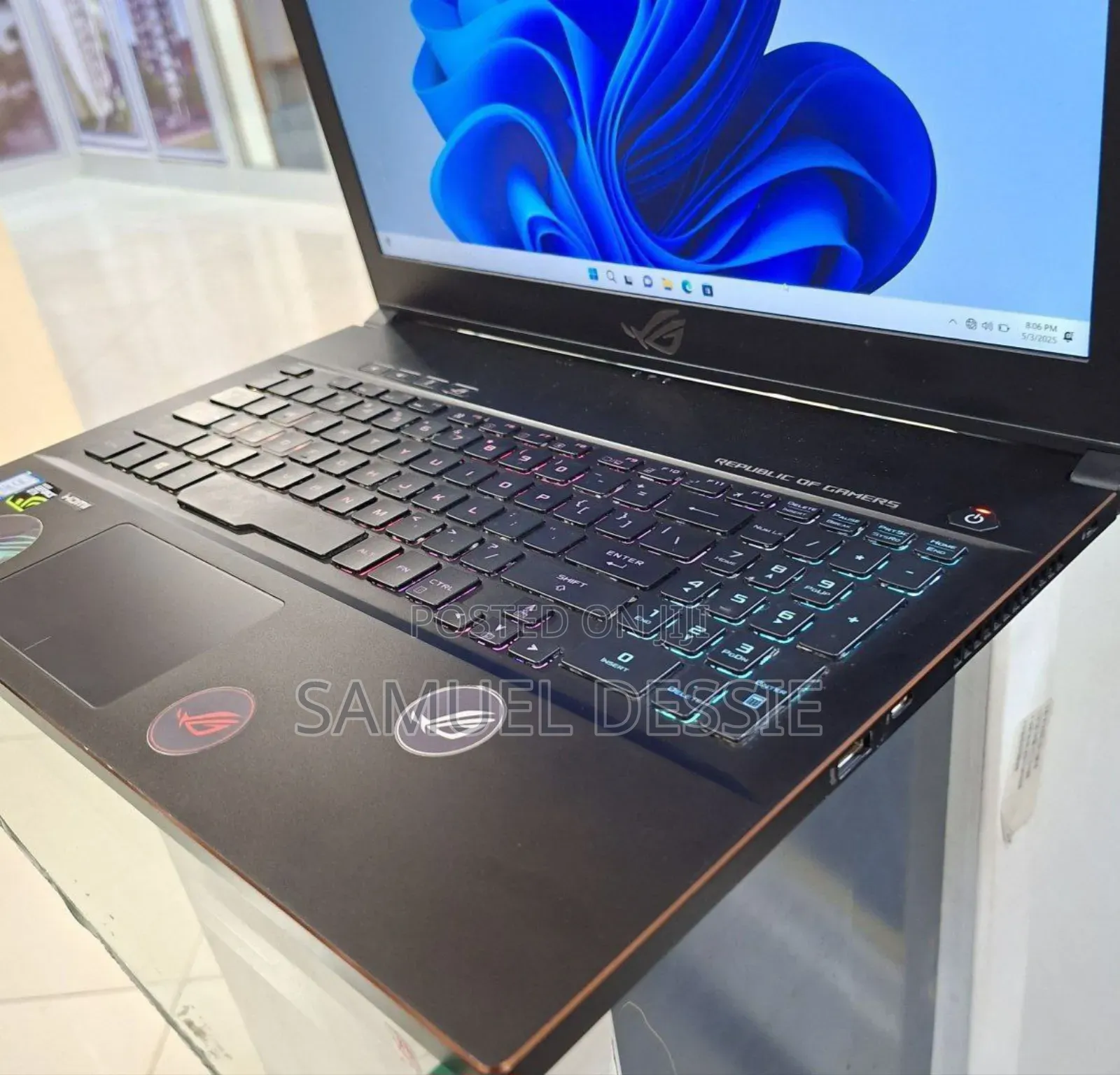 New Laptop Asus ROG Zephyrus G15 16GB Intel Core I7 HDD+SSD 1T