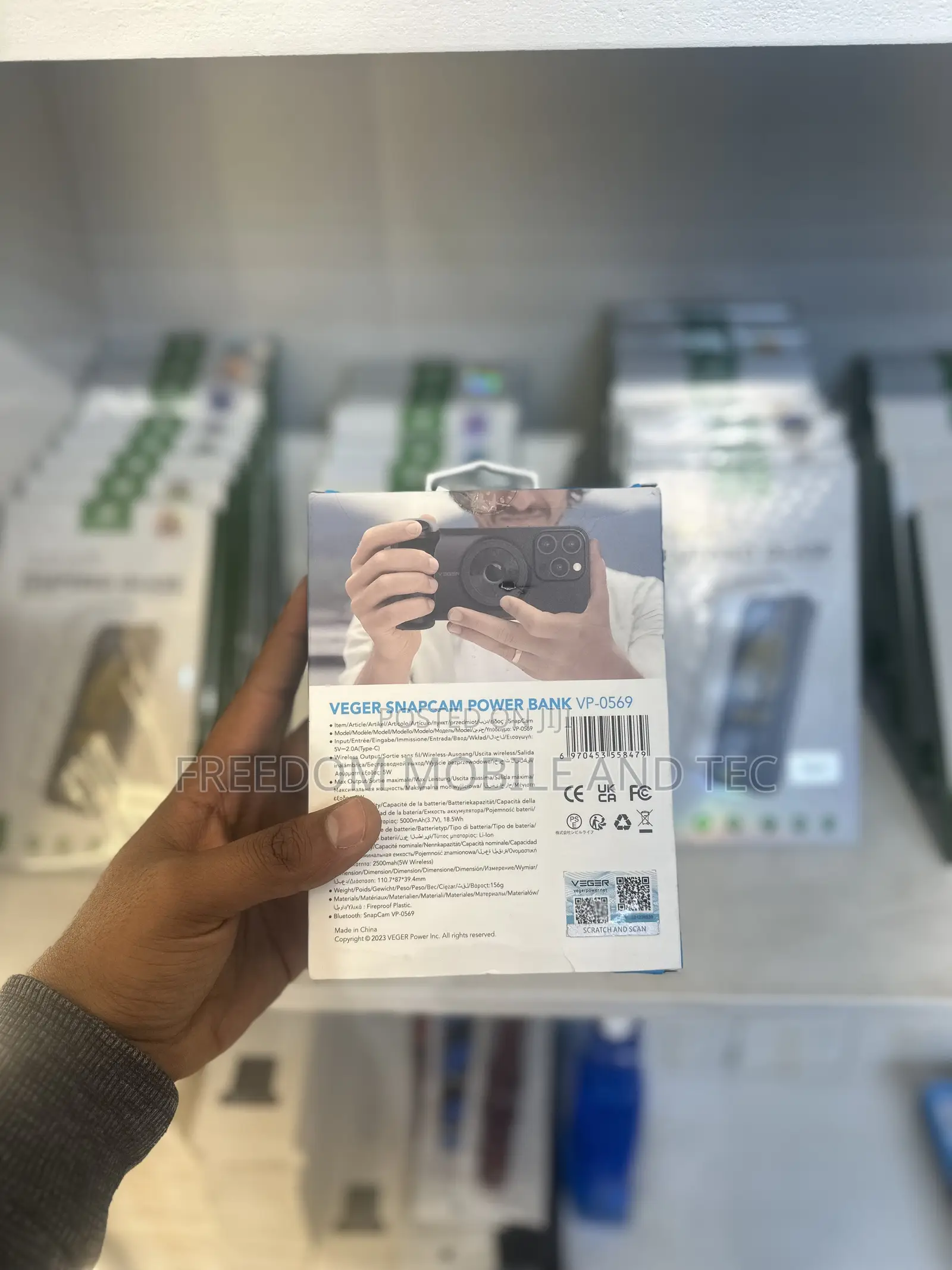 Anker Power Bank and Camera Shatter Button