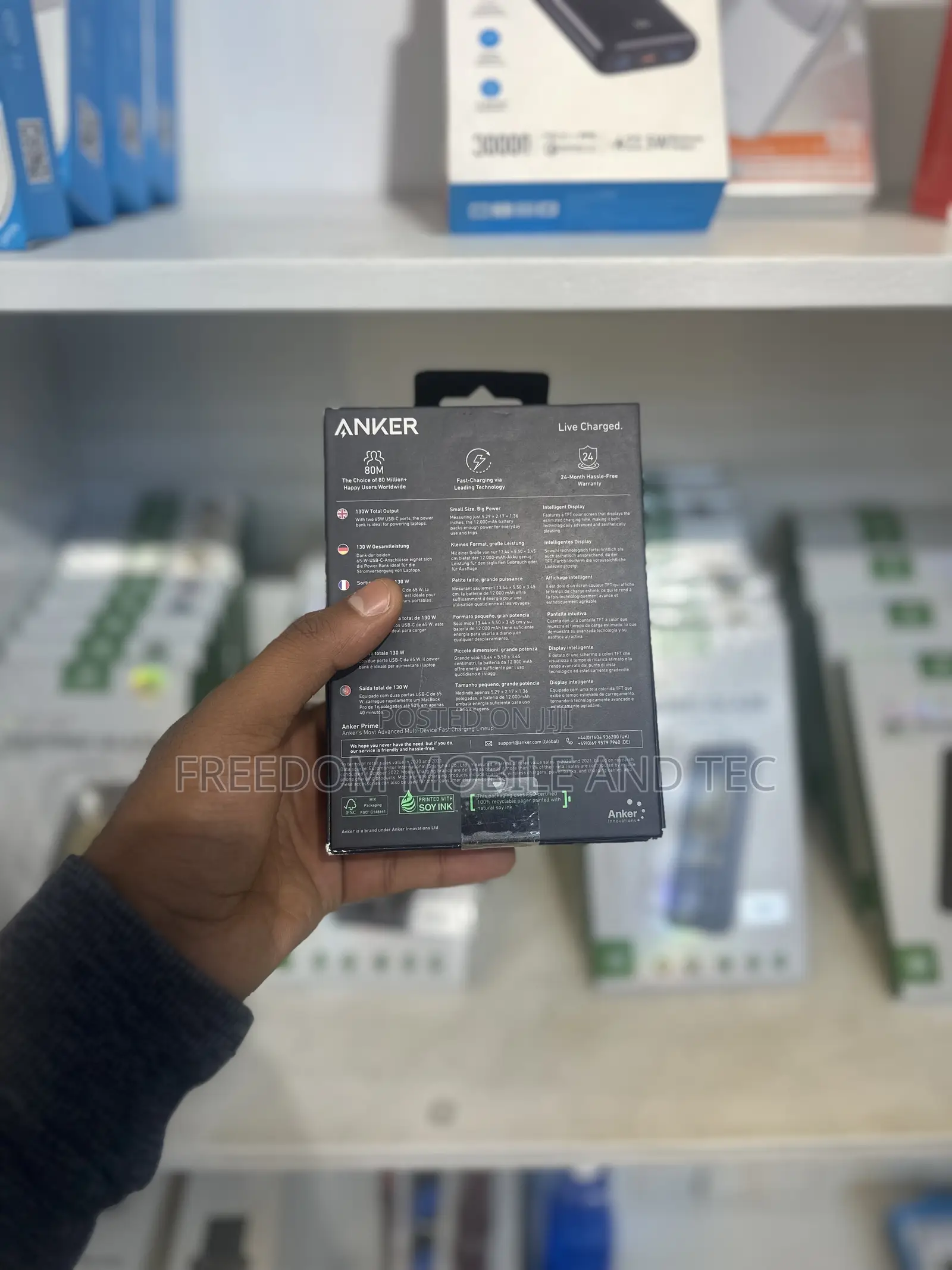 Anker Power Bank ,Multi Device Fast Charging