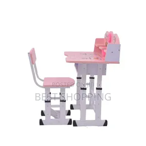 Photo - Writing Desk and Chairs Set for Girls and Boys for Kids