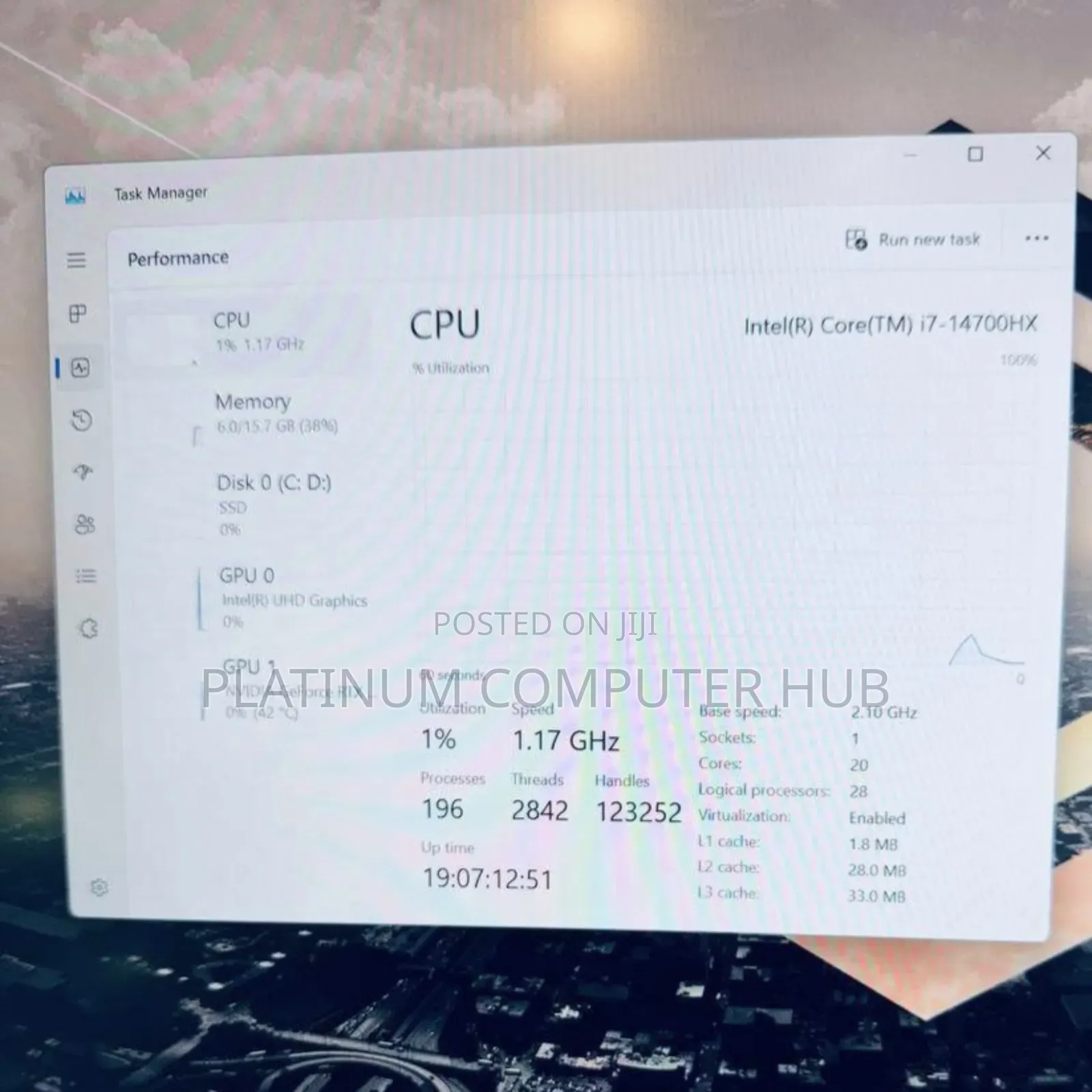 New Laptop Acer Predator 15 16GB Intel Core I7 SSD 1T