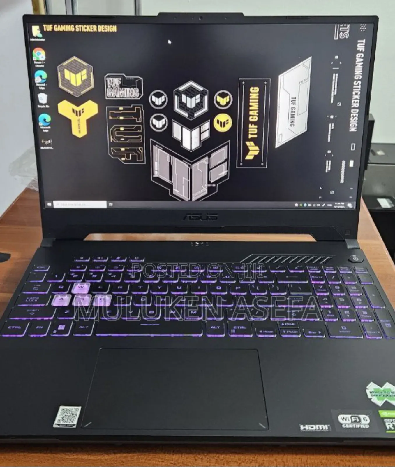 New Laptop Asus TUF Dash F15 16GB AMD Ryzen 7 SSD 512GB