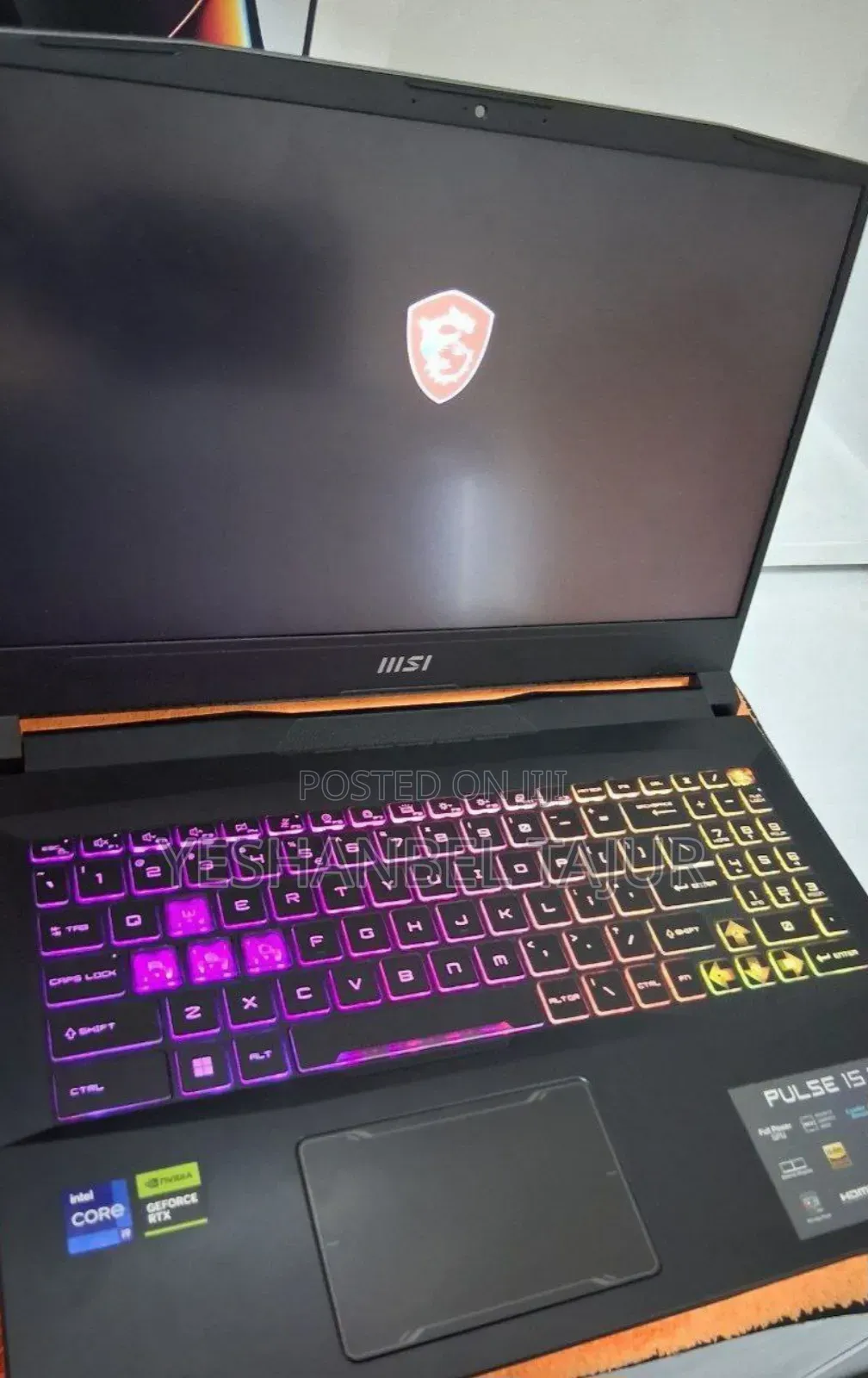 New Laptop MSI Pulse GL66 16GB Intel Core I9 SSD 1T