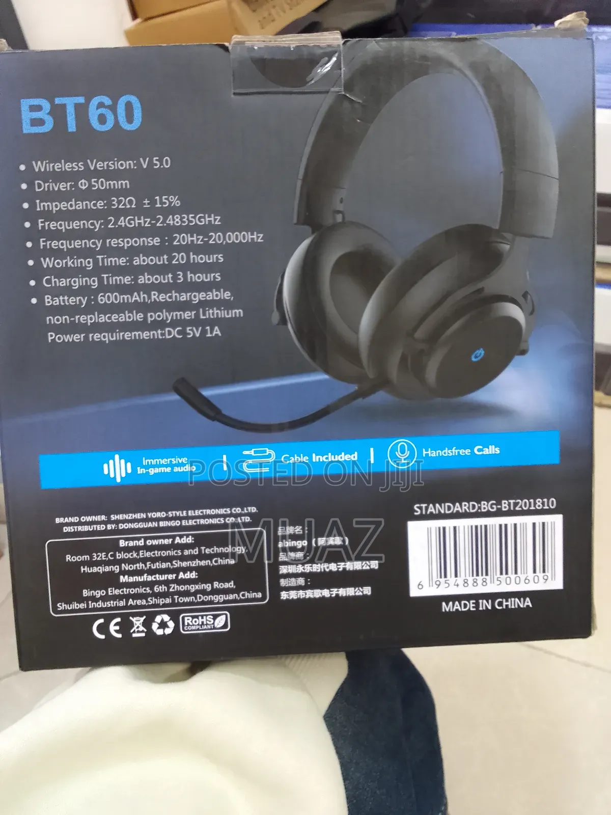 Abingo Headset