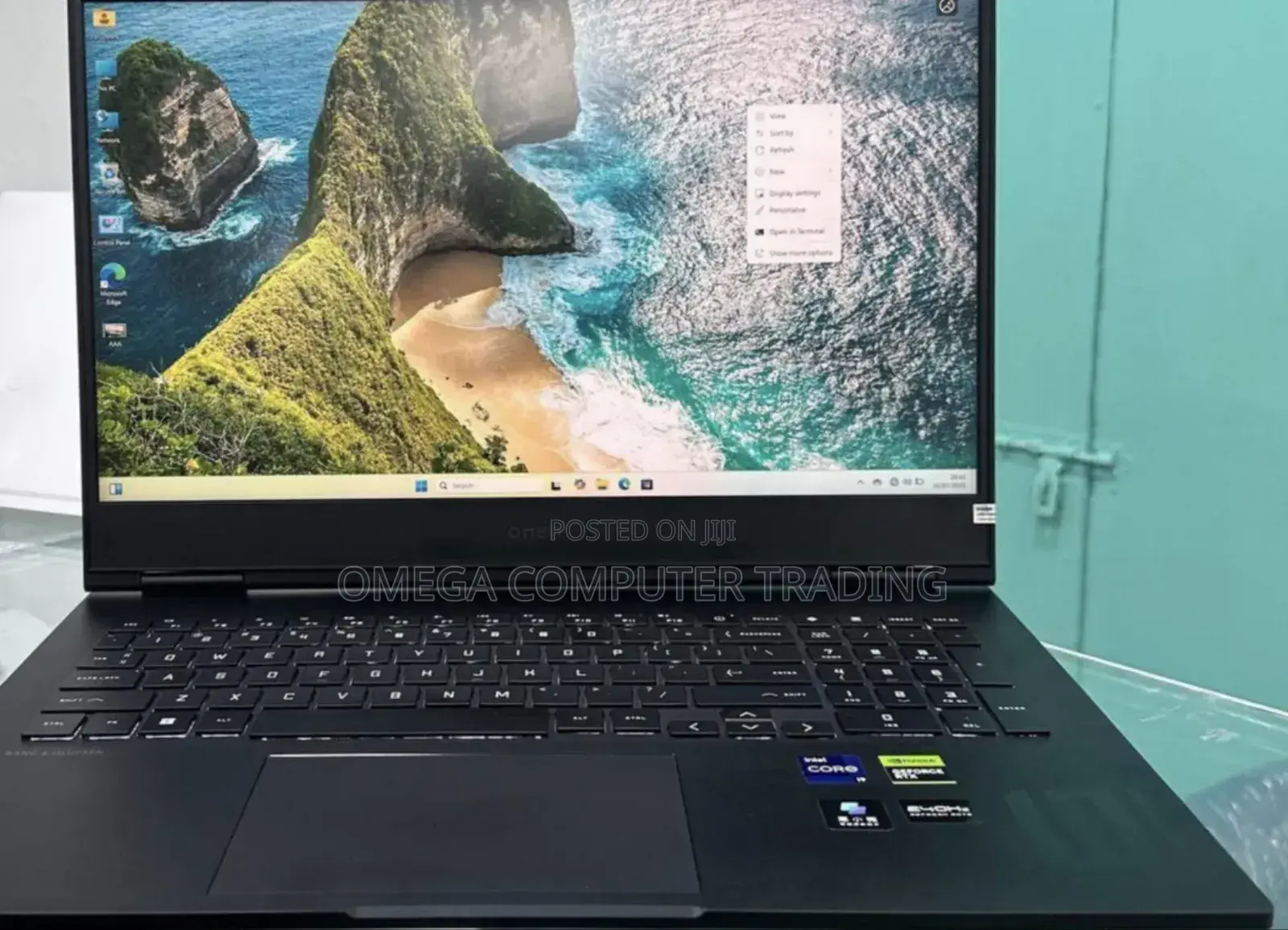 New Laptop HP Omen 16 16GB Intel Core i9 SSD 1T
