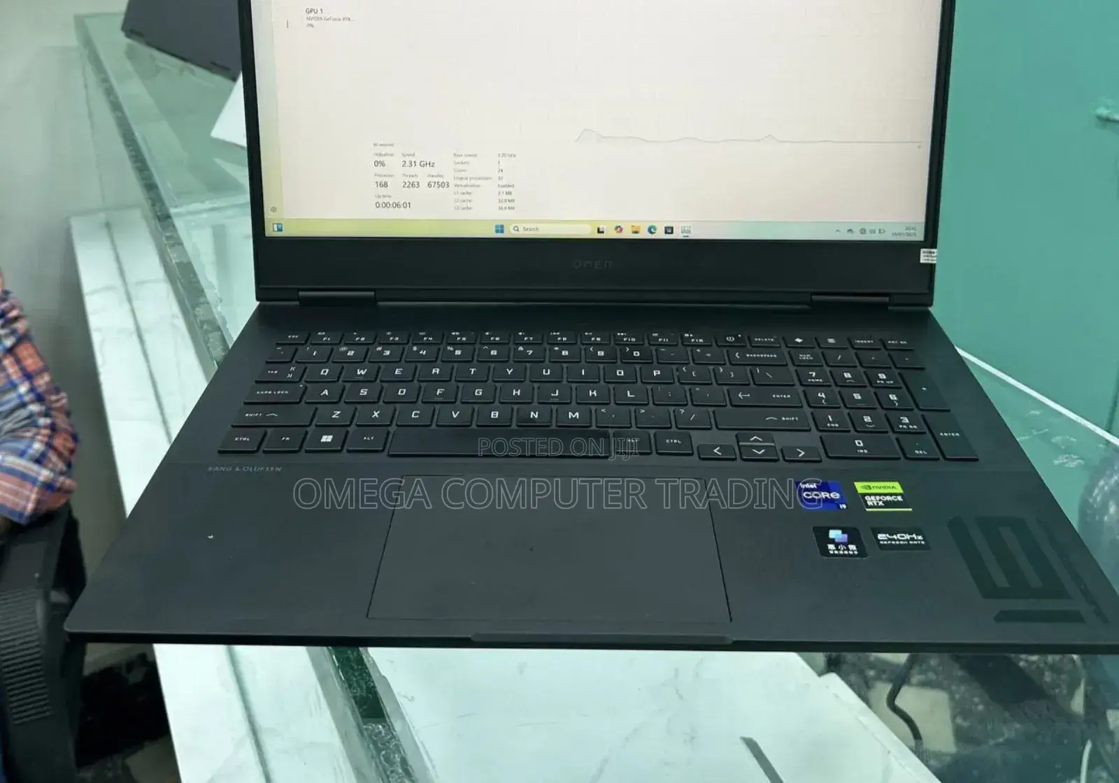 New Laptop HP Omen 16 16GB Intel Core i9 SSD 1T