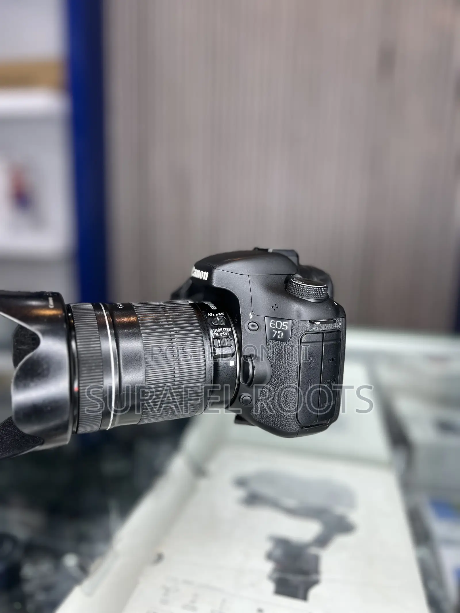 Canon Eos 7 D Mark 1 Camera With 18-135 Lens