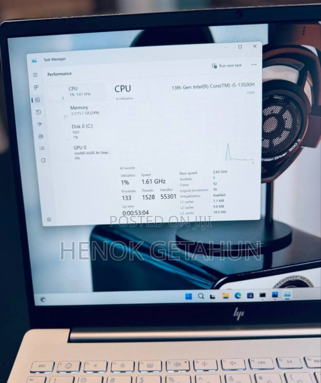 New Laptop HP Pavilion 15 16GB Intel Core I5 SSD 1T