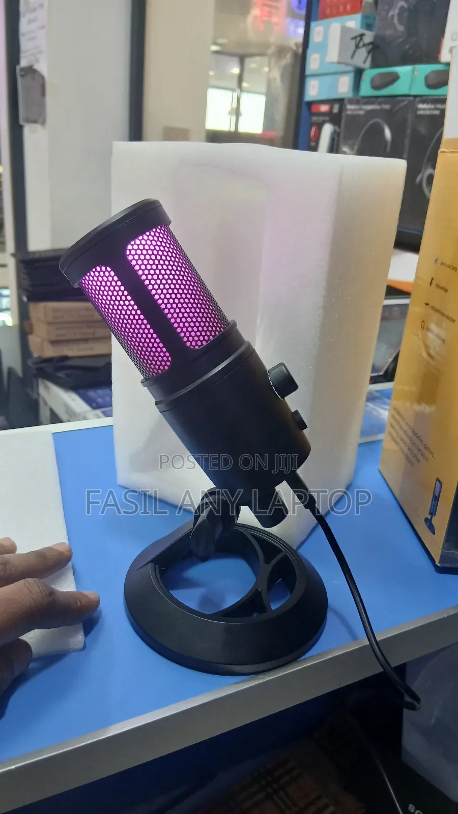 Microphone RGB Dynamic Light